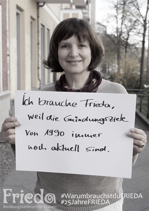 3 Frauen - 3 Fragen: Elke, Gründungs- und Vereinsfrau © FRIEDA