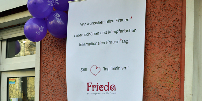 Ansicht des FRIEDA-Beratungszentrums für Frauen