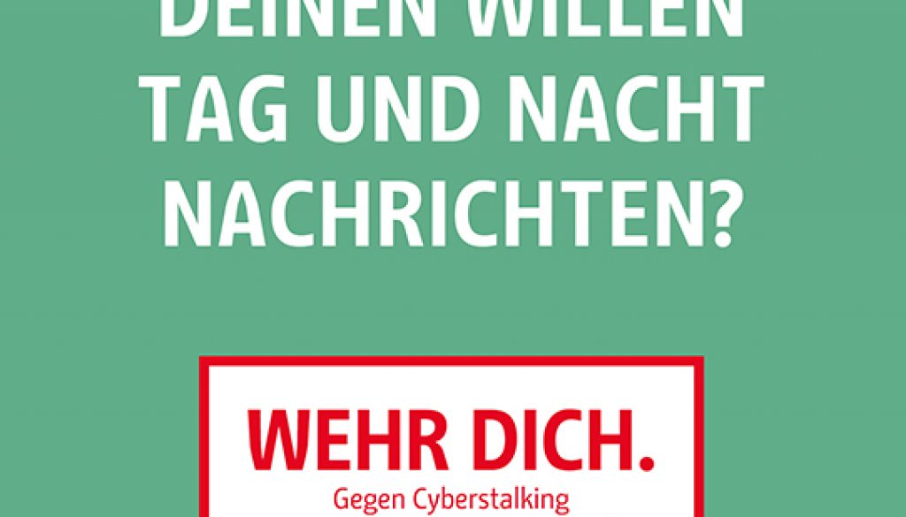Cyberstalking Plakat