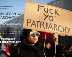 Demobild Karne Kund gegen Patriarchat