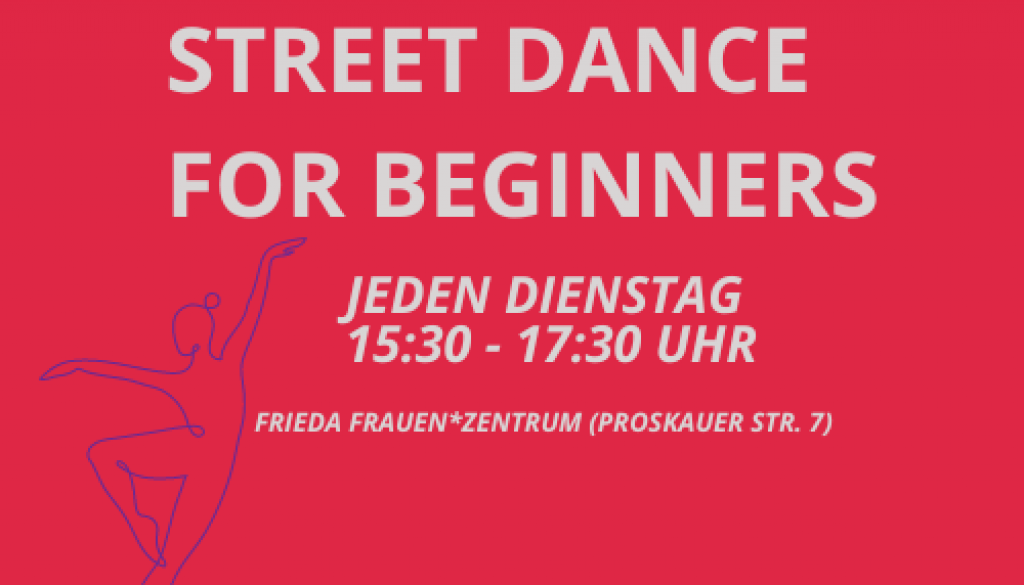 Street dance for beginners(2)